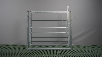 Gate with frame