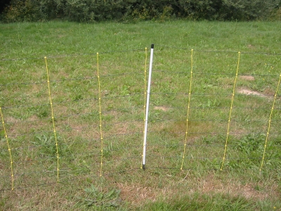 Livestock-Net 90 cm high WITH RIGID VERTICAL BARS