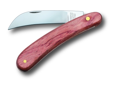 Schafmesser, Holzgriff, gebogene Klinge