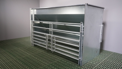 Vorbau für Kraftfutterautomat mit 3-Punkt-Aufhängung