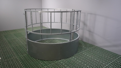 Rundballenfutterring Höhe 120 cm
