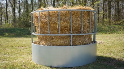 Rundballenfutterring Höhe 120 cm
