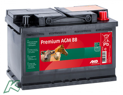 Premium AGM - Vließ - Batterie 88Ah