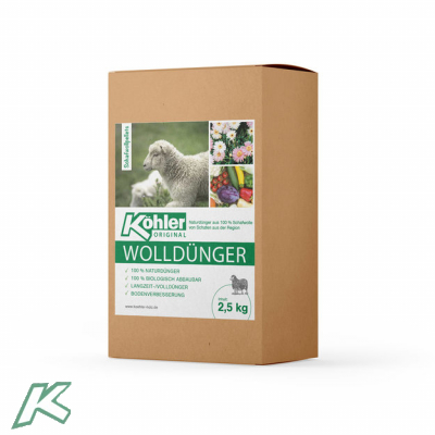 Köhler Woll Dünger 2,5 kg