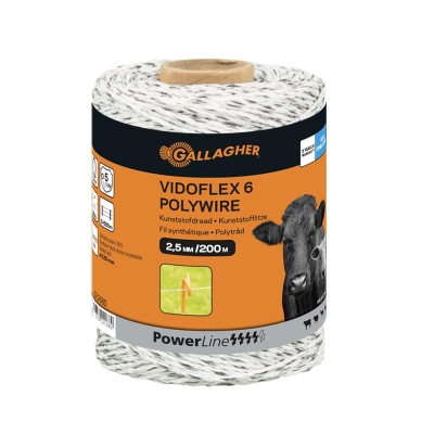 Vidoflex 6 Powerline weiß 200m