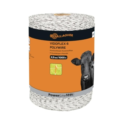 Vidoflex 6 PowerLine weiß 1000m