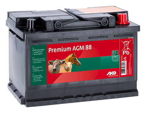 Premium AGM - Vließ - Batterie 88Ah
