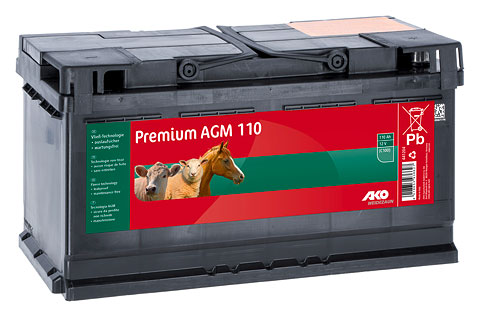 Premium AGM - Vließ - Batterie 110Ah