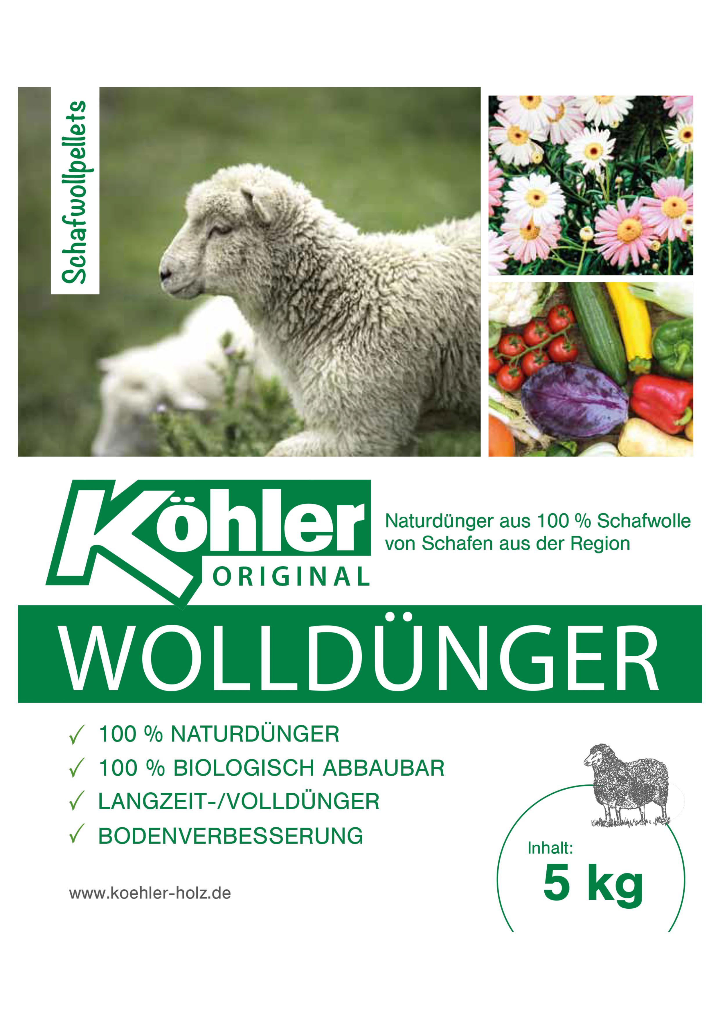 Köhler Woll Dünger 5,0 kg