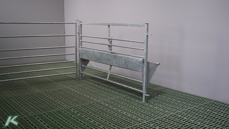 Horde with Folding Trough and Hay Rack 1,50m
