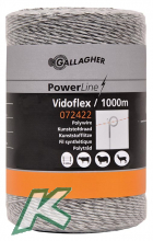 Gallagher Vidoflex 6 PowerLine 1000 m weiß
